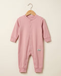 Baby Girls' Footless One-Piece – Pink