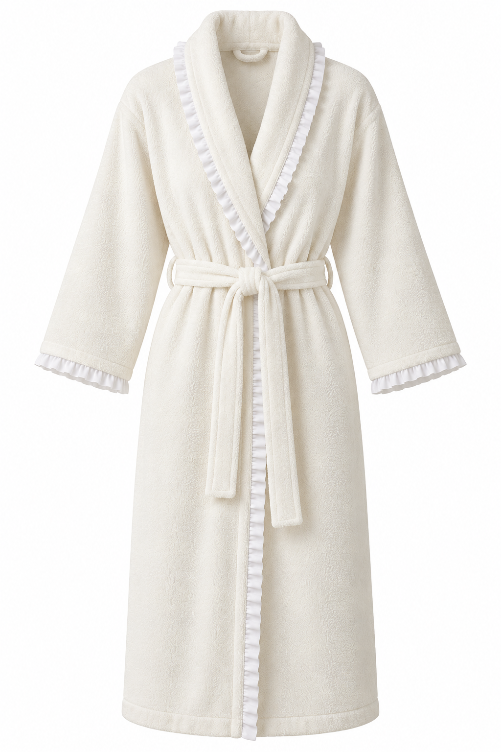 The Ruffles - Bathrobe - Yellow