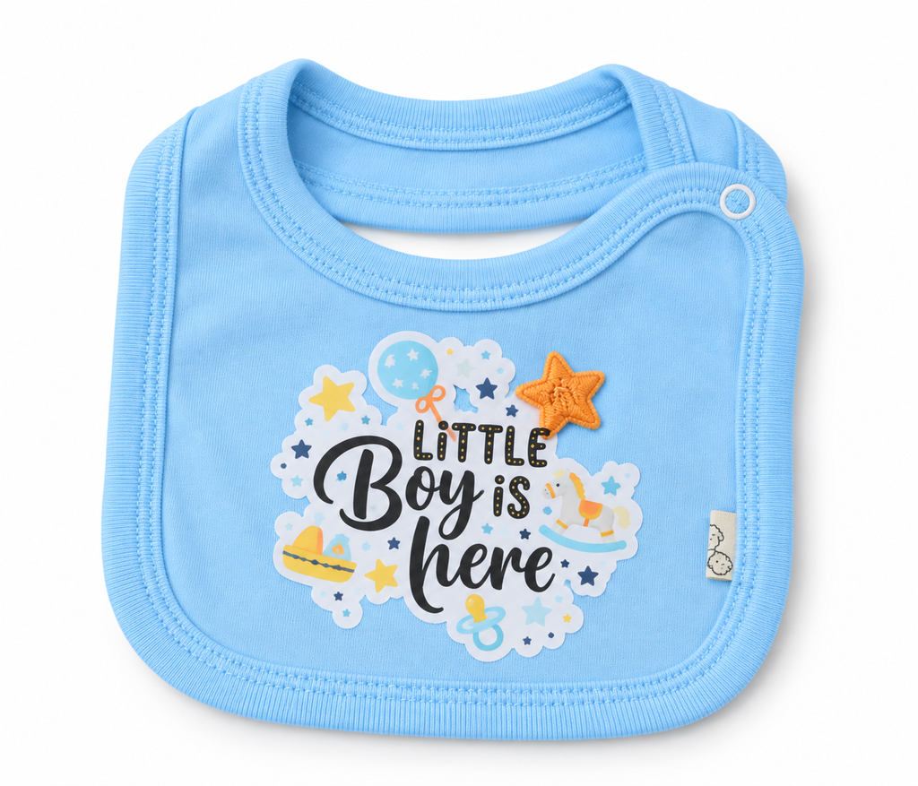 Baby Boys' 10-Piece Hospital Set - Little Boy is here - Blue