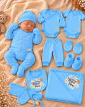 Baby Boys' 10-Piece Hospital Set - Little Boy is here - Blue
