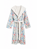 The Hidden Blooms Reversible Bathrobe – Multicolor Florals