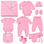 Baby Girl' 10-Piece Hospital Set - Elephant Baby Girl - Pink